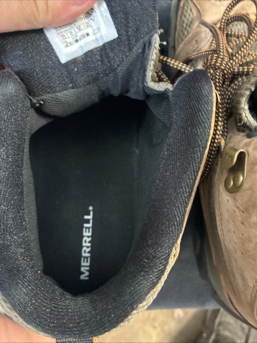 Merrell Moab 3 Waterproof Brown and Black Men's Hiking Boots